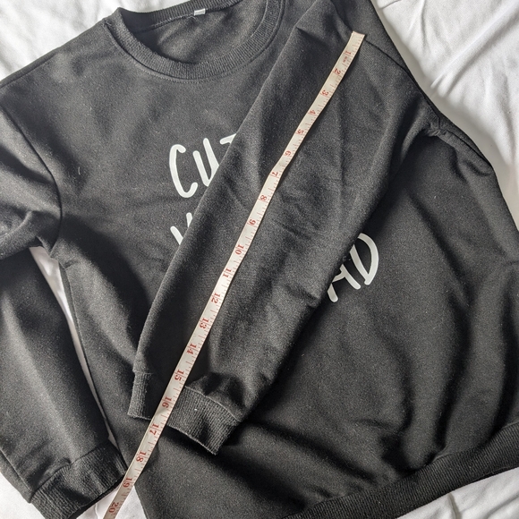 Cuter Version Of Dad - Father Dad Father's Day Cute Kids T-shirt Black sweater - Picture 8 of 8